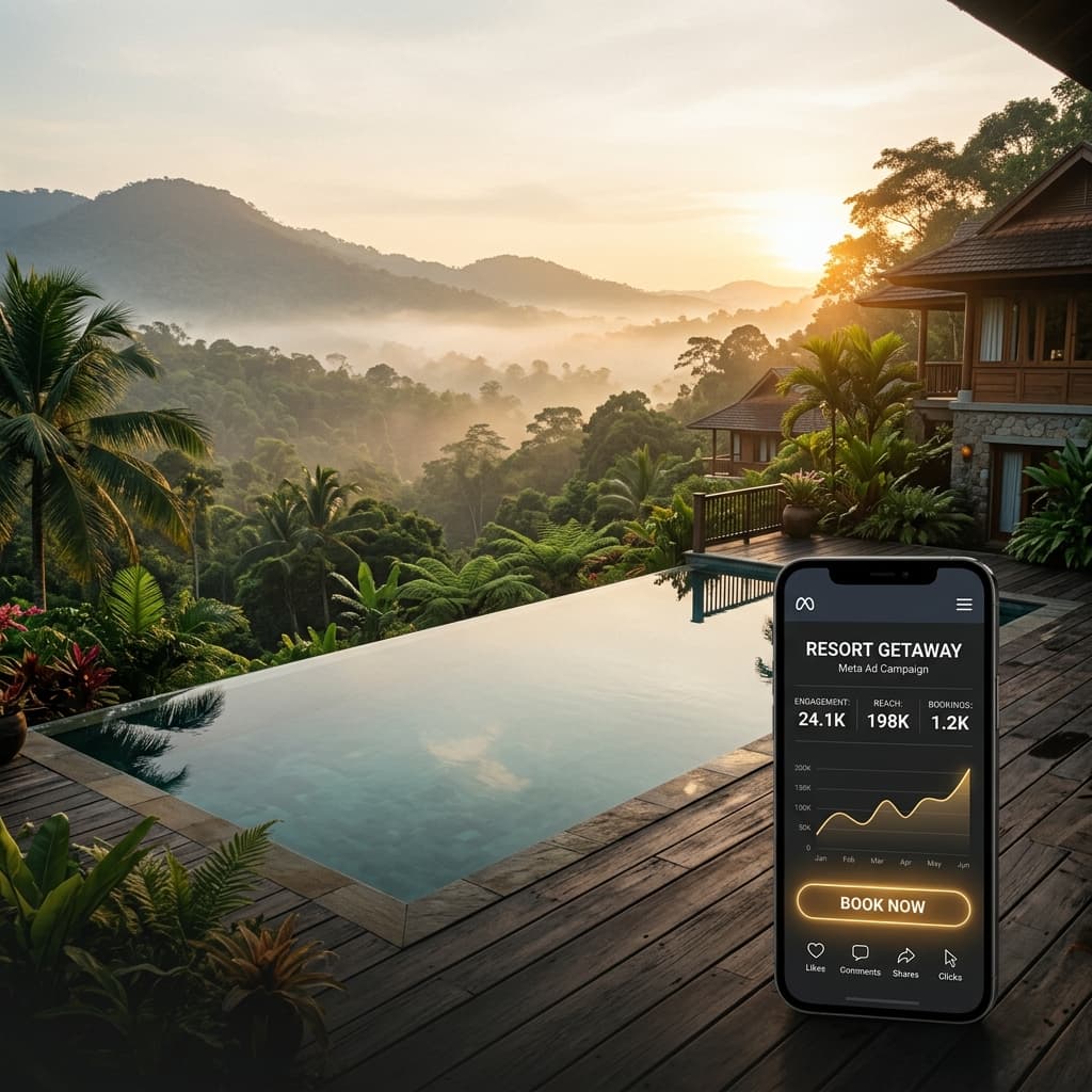 Meta Ads for Hotels India | Boutique Resort Case Study | StayStream